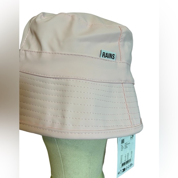 RAINS Bucket Hat Candy Pink NWT Size One Size - Picture 3 of 9